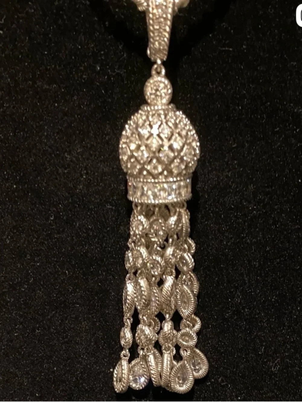 Judith Ripka TASSLE Pendant Enhancer - Picture 1 of 3